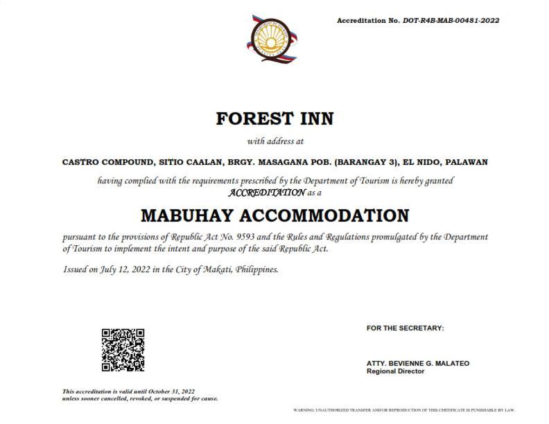 Forest Inn El Nido Luaran gambar